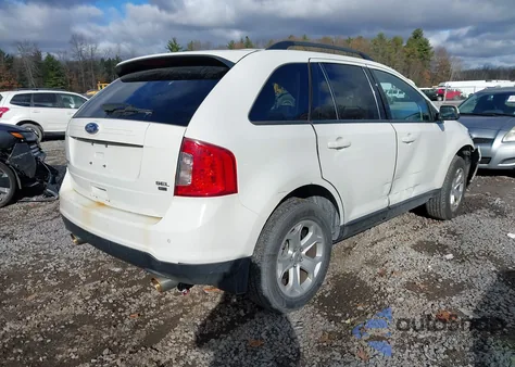 2013 Ford Edge Sel from USA, damaged, VIN 2FMDK4JC8DBC27156